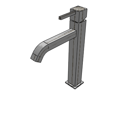 TRES STUDY SINGLE LEVER HIGH BASIN MIXER TAP Industrial Valves