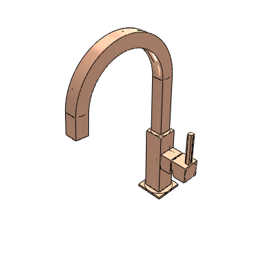 TRES STUDY SINGLE LEVER BASIN MIXER FAUCET WITH SIDE HANDLE Industrial Valves