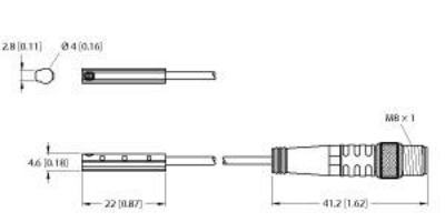 Magnetic Field Sensor, For Pneumatic Cylinders
