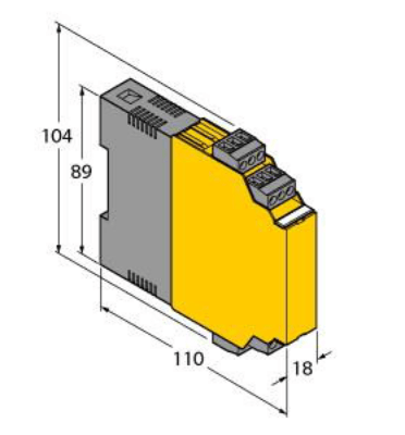 Analog signal isolator, 2-channel