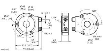 Contactless Encoder, CANopen, Premium Line