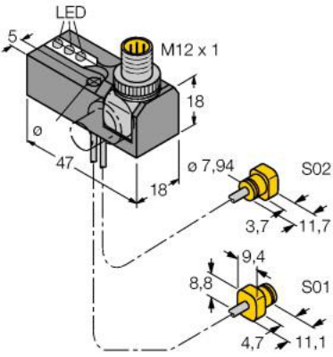 Inductive Sensor, Monitoring Kit for Power Clamps
