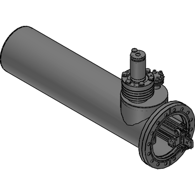 Linear telescopic transfer arm - vacuum
