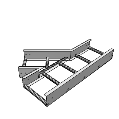 Cable Tray Right Wye Fittings