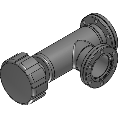 UHV Right Angle Valves