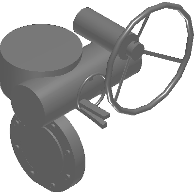 Valve Solutions Butterfly valve with manual operators (Series 2100) Industrial Valves