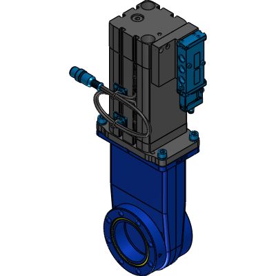 VAT 09.1 1 × 10-8 mbar to 1.2 bar (abs) Industrial Valves