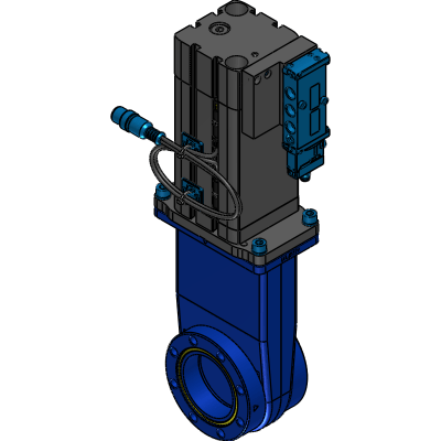 VAT 09.1 1 × 10-8 mbar to 1.2 bar (abs) Industrial Valves