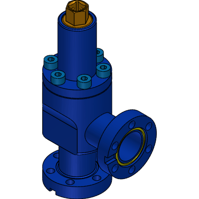 VAT 54.1 XHV to 2 bar (abs) Industrial Valves
