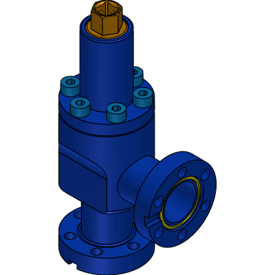 VAT 54.1 XHV to 2 bar (abs) Industrial Valves