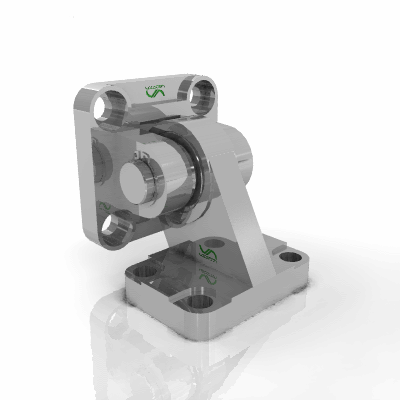 REAR HINGE MOUNTING WITH NARROW ROD EYE