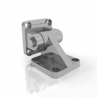 REAR HINGE HORIZONTAL MOUNTING