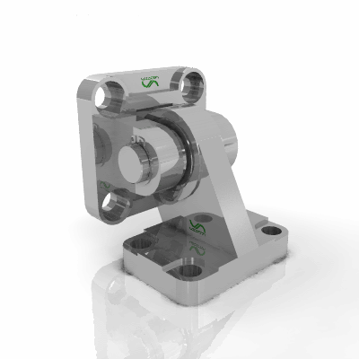 REAR HINGE MOUNTING WITH NARROW ROD EYE