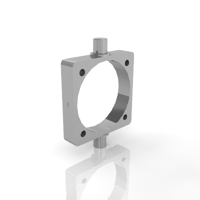 ADJUSTABLE TIE ROD TRUNNION MOUNTING