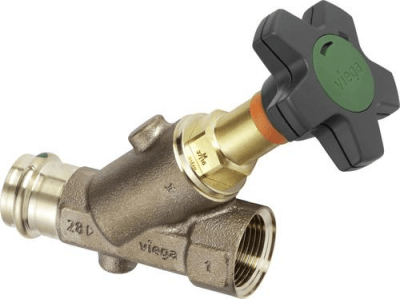 VIEGA VDI3805 2230205220schraegsitzventil2c20sc Contur20sanpress2frp Gewinde Industrial Valves