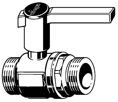 VIEGA VDI3805 227520120kugelhahn2c20g Gewinde Industrial Valves