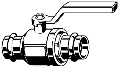 VIEGA VDI3805 2270201020kugelhahn2c20sc Contur Industrial Valves