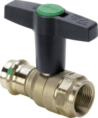VIEGA VDI3805 227520420kugelhahn2c20sc Contur2frp Gewinde Industrial Valves