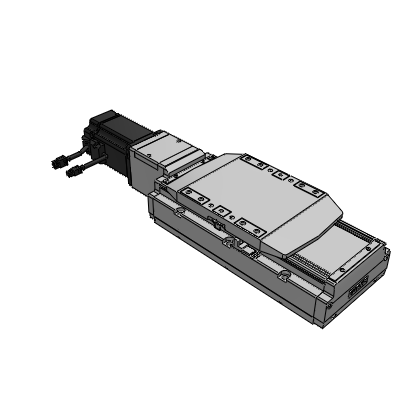 导轨内嵌型电动滑台，本体宽幅150mm