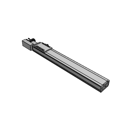Synchronous belt fully enclosed uniaxial robot