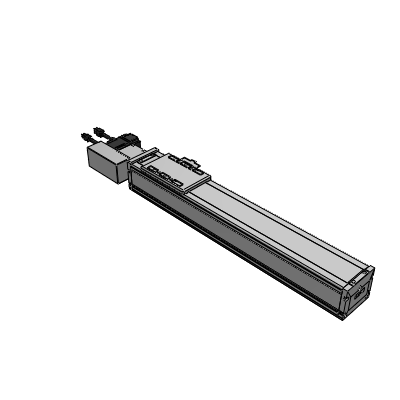 Synchronous belt fully enclosed uniaxial robot