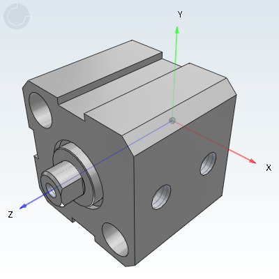 SDA系列薄型气缸-SDAD型