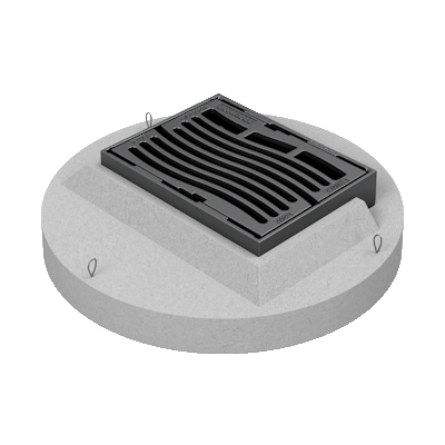 Strassenrost FIX/NIVROLL/PISO - SIBLOC – Schluck 20 mm