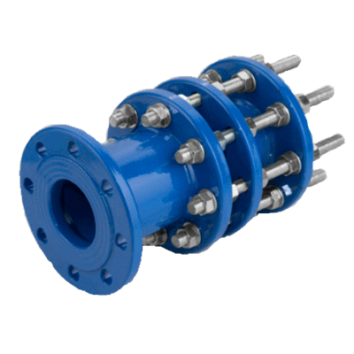 Adjustable-length pipe couplings