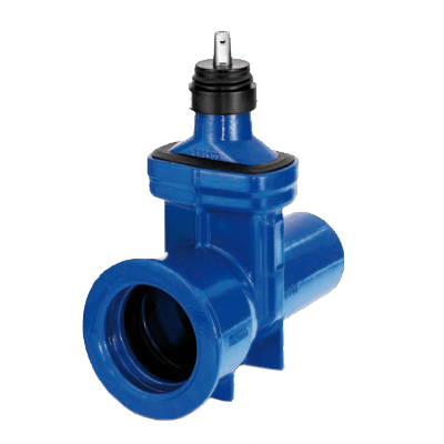 Fully protected slide gate valve