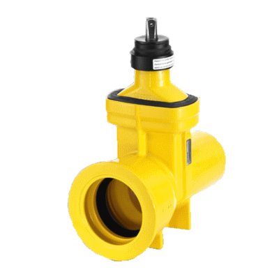 Fully protected slide gate valve