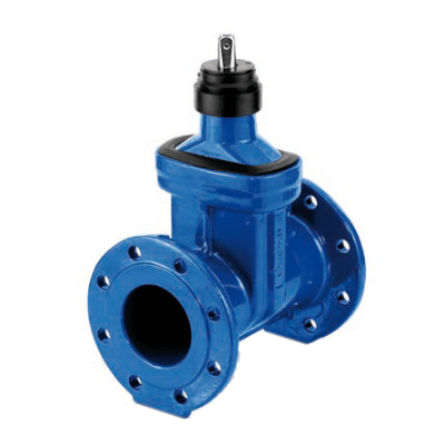 Fully protected slide gate valve