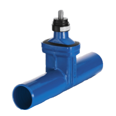 Fully protected slide gate valve