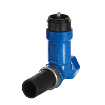 with threaded sleeves / PE 100 spigot end