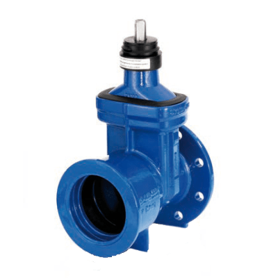 Fully protected slide gate valve
