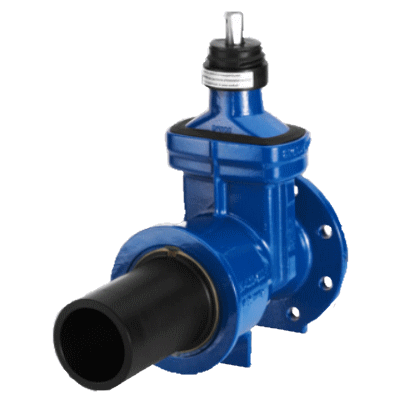 Fully protected slide gate valve