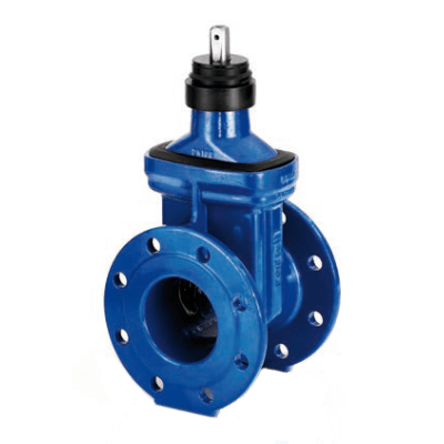 Fully protected slide gate valve