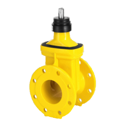 Fully protected slide gate valve