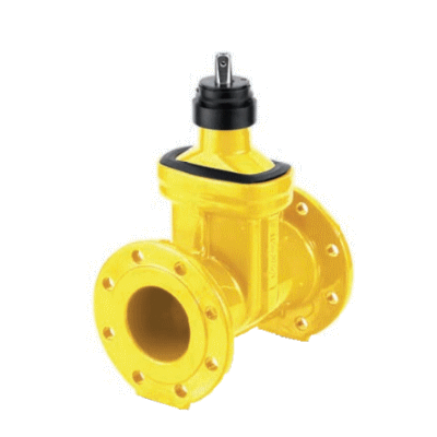 Fully protected slide gate valve