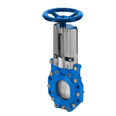 Knife gate valves