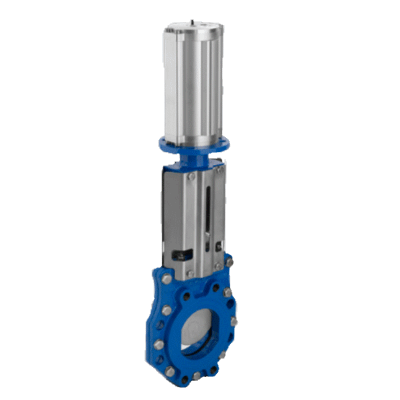 Knife gate valves