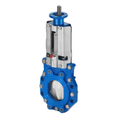 Knife gate valves