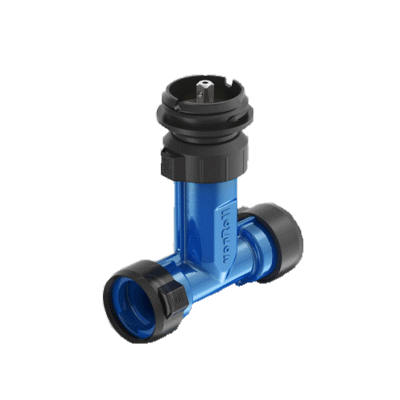 House connection slider CLICK with bayonet sockets PN 16