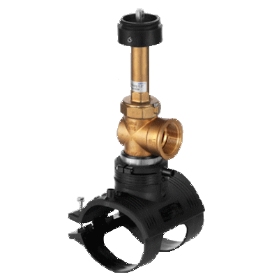 Valve tapping saddle