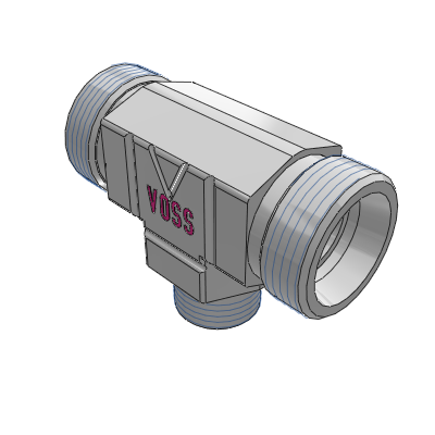 VOSS T Reduzier Verschr L Industrial Valves