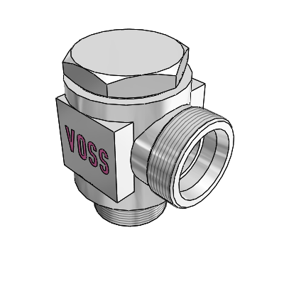 Filetage métrique, cylindrique, avec anneau d’étanchéité métallique