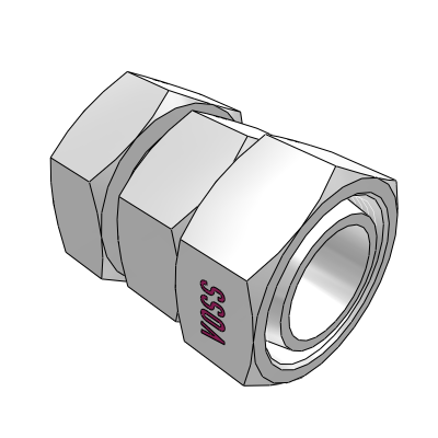 Gerader Distanzadapter dko