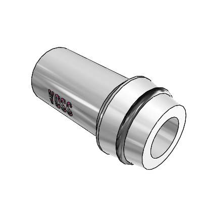 Estremità saldatura senza centraggio tubo