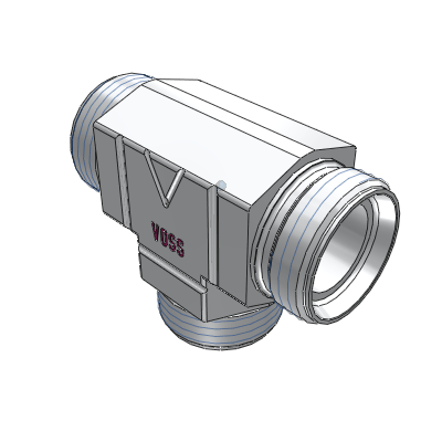 VOSS 11 T Stutzen Industrial Valves