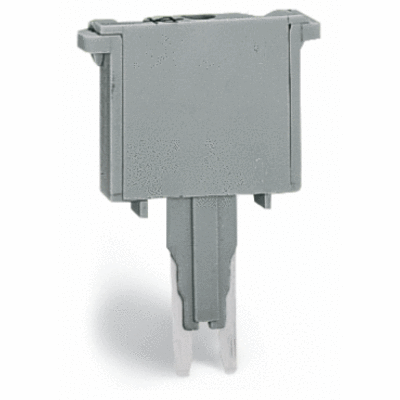 Component plug, for carrier terminal blocks, 2-pole, with LED and recovery diode, 5 mm wide