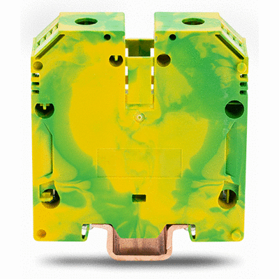 Borne de protection pour 2 conducteurs, 70 mm², Connexion à vis